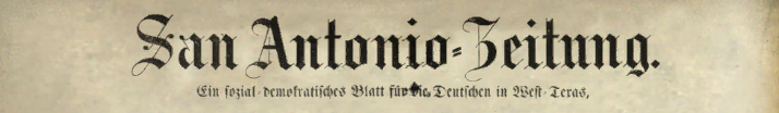 San Antonio Zeitung